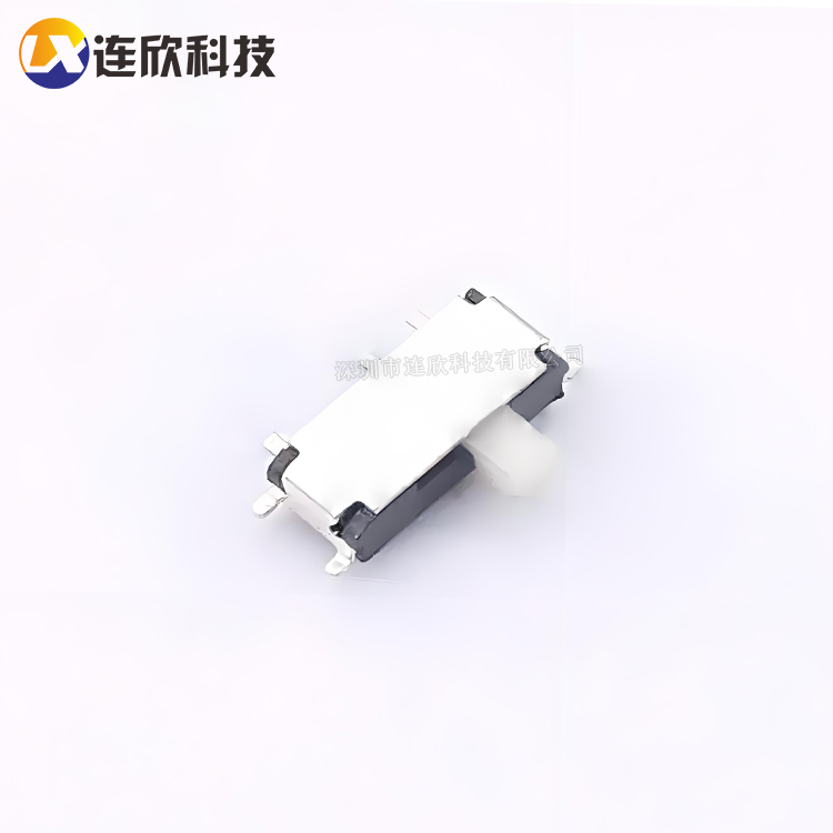 二挡7脚拨动开关卧式贴片   XDMK-12C01-25