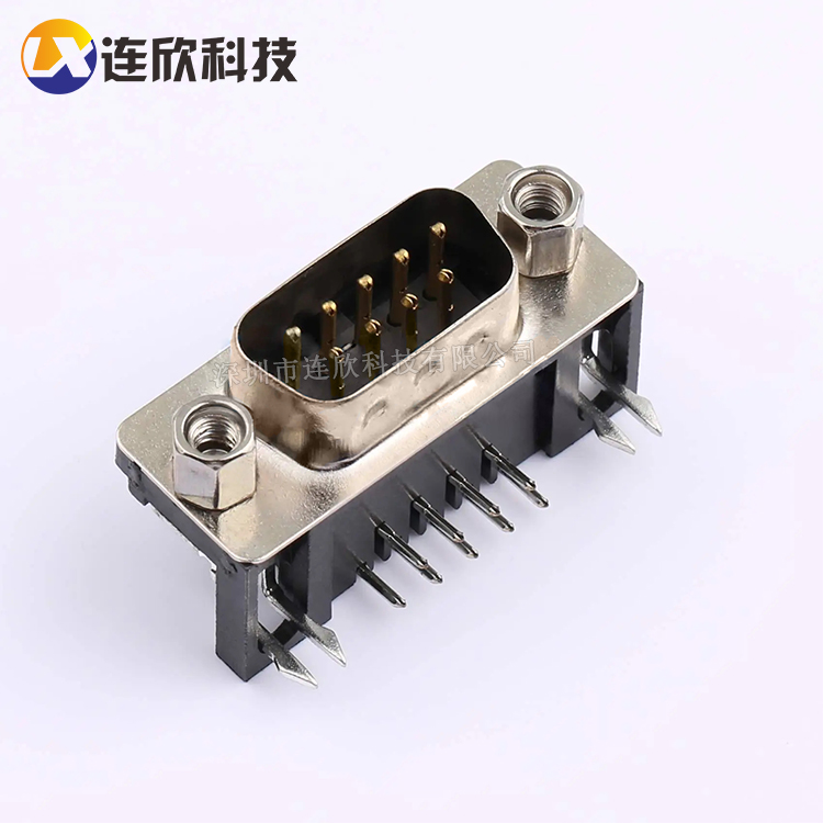 VGA/DB 9PIN 90度卧式插板公座  XDDB-1809-0816