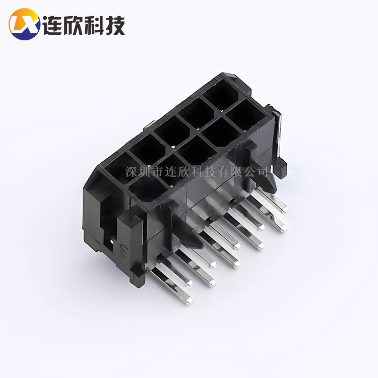 WAFER 3.0MM 5A大电流双排卧插  XDWF-C3030WR-2*XP