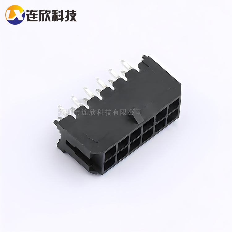 WAFER  3.0MM 5A大电流双排直插座子  XDWF-C3030WV-2*XP