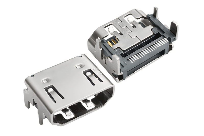 HDMI 公/母座，DP座连接器系列