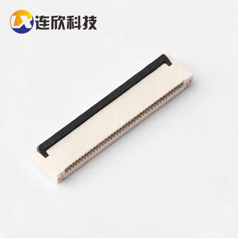 FPC0.5间距 H2.0MM 前插后掀  XDFC-0522-**P