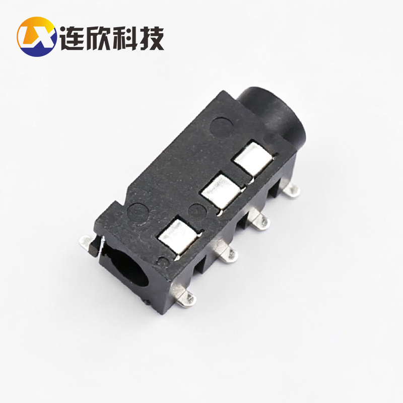 耳机座3.5mm PJ-320D 4脚贴片  XDJK-0350-0420