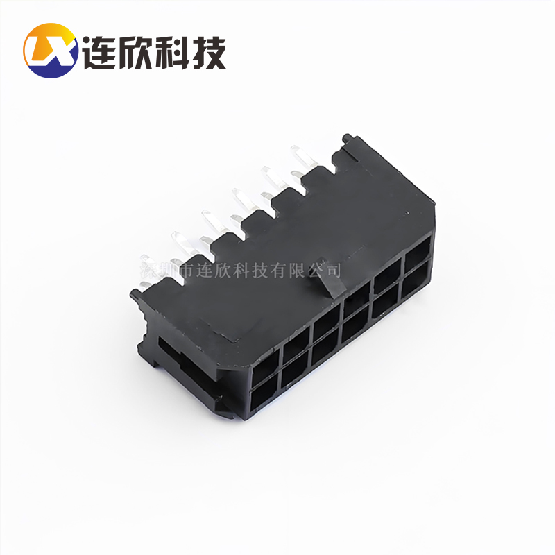 WAFER  3.0MM 5A大电流双排直插座子  XDWF-C3030WV-2*XP