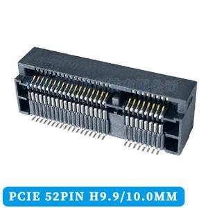 MINI PCI-E 连接器52PIN 9.9H/10.0H