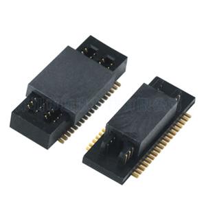 厂家批量生产0.5间距板对板连接器 2*16PIN板对板贴片连接器接插件