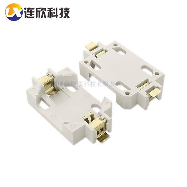 CR2032电池座6贴镀金  CR2032-BS-6