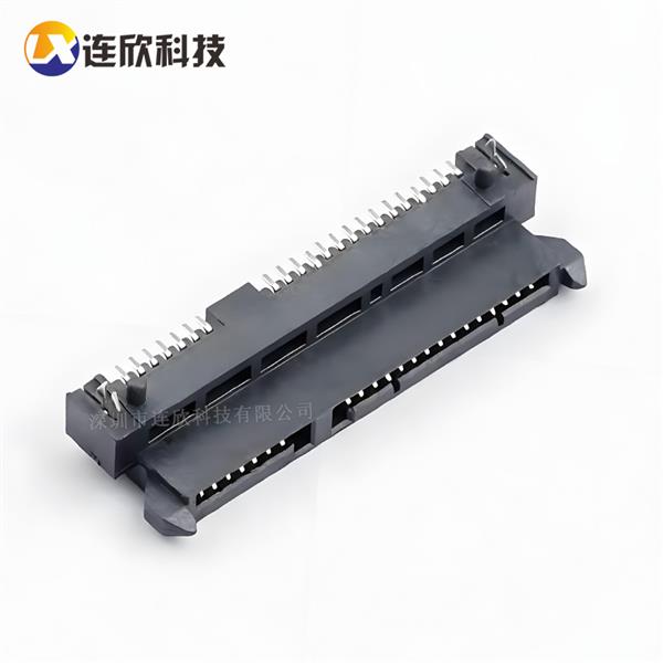 SATA 15+7P 6.74H卧贴缩针  XUTS-2207-067