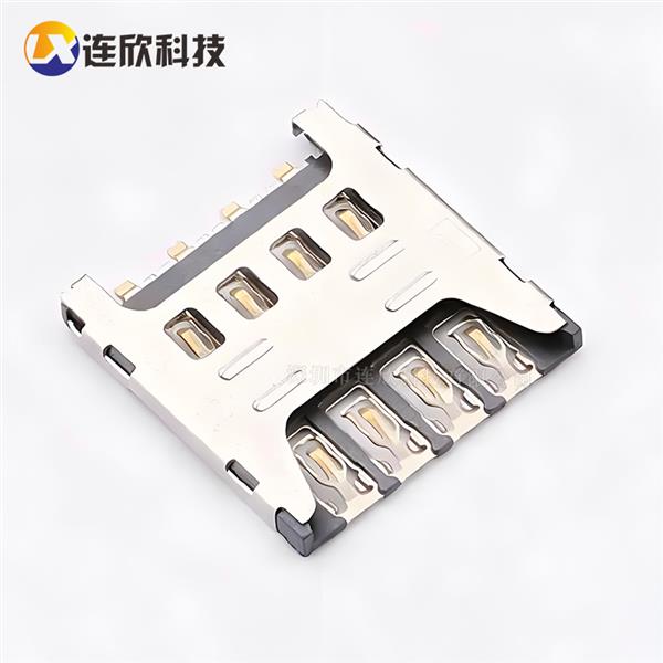 抽拉式 Micro SIM卡座8P  XDSM-0815-2601