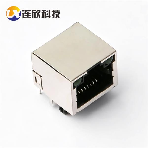 RJ45插板式16长带双绿LED灯  XJRJ-5806-017