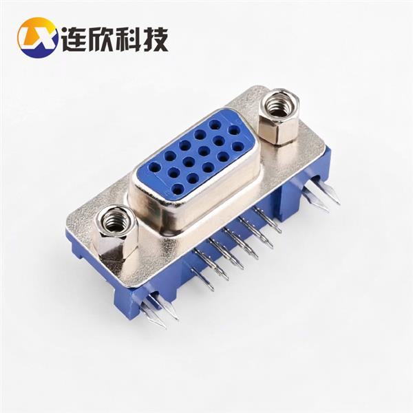 VGA/DB/DP 15PIN 90度卧式插板母座  XDDB-1518-0932