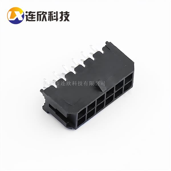 WAFER  3.0MM 5A大电流双排直插座子  XDWF-C3030WV-2*XP