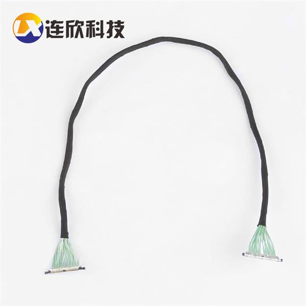 广濑DF56-30PIN双头柔性极细同轴线L200MM  XDCB-DF5630-2-L200