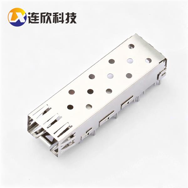 SFP 1X1光纤模块配套屏蔽笼子    XDSFP-020-RTS19